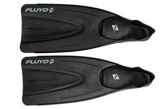 картинка Ласты для снорклинга FLUYD Training Long черные от магазина DivingWolf