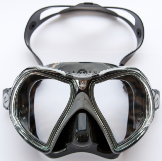 картинка Маска Infinity (черный силикон) Black от магазина DivingWolf