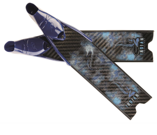 картинка Ласты С4 INDIAN CAMO OCEAN (карбон Т700, угол 32, синие калоши С4 300 2.0) от магазина DivingWolf