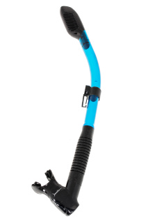 картинка Трубка Marlin Dry Max T.Blue прямая гофра от магазина DivingWolf