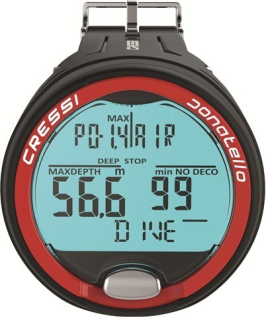 картинка Компьютер Cressi Donatello (декомпрессиметр, для дайвинга и фридайвинга) от магазина DivingWolf