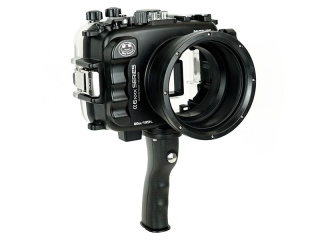картинка Sea Frogs A6xxx Salted Line Series 6xxx (Black) + with pistol grip подводный бокс для Sony A6xxx от магазина DivingWolf