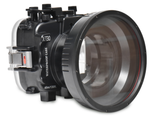 картинка Sea Frogs X-T30 Black Kit FP 90/62 Type 1 подводный бокс для Fujifilm X-T30 с портом для 18-55/16-50 от магазина DivingWolf