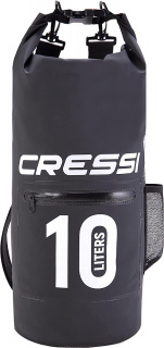 картинка Гермомешок CRESSI с карманом на молнии, DRY BAG, серый 10  литров от магазина DivingWolf