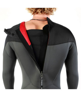 картинка Гидрокостюм мужской Sooruz Fullsuit 5/4 BZ FLY+ (GREY) от магазина DivingWolf