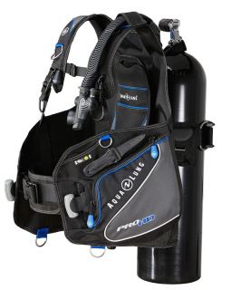 картинка Жилет-компенсатор PRO HD (Black/Blue) от магазина DivingWolf