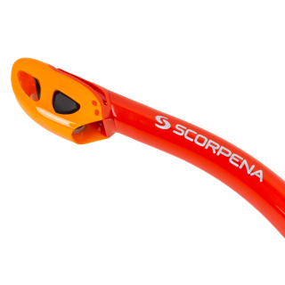 Трубка Scorpena K4 c двумя клапанами, красн.