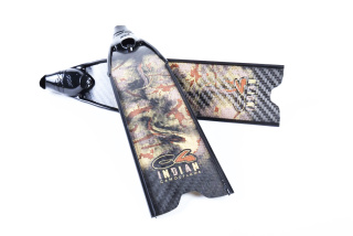 картинка Ласты С4 INDIAN CAMO MED (карбон Т700, угол 32, калоши С4 300 2.0) от магазина DivingWolf