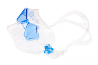 картинка Маска Salvimar INCREDIBILE, прозрачный силикон/голубые линзы от магазина DivingWolf