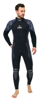 картинка Гидрокостюм "NERO 2.0" Long men 3 mm черный/серый от магазина DivingWolf