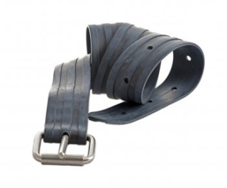 картинка Грузовой ремень Sargan Гюрза резиновый марсельского типа, длина 130 см от магазина DivingWolf