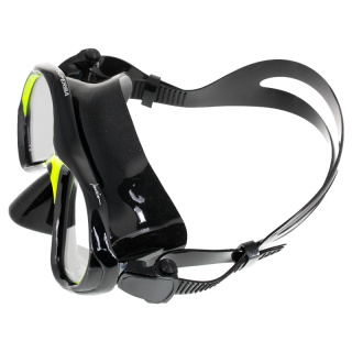 картинка Маска Marlin Superba Black/Yellow от магазина DivingWolf