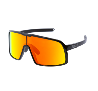 картинка Спортивные очки OCEAN Leucate Shiny black / Red revo lenses от магазина DivingWolf