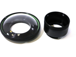 картинка Wide Dome Port 170 + Extension ring 60 Type2, широкоугольный порт 170 мм с кольцом 60-Type2 от магазина DivingWolf
