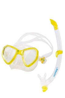 картинка Набор Salvimar маска MORPHEUS и трубка TIME SPLASH цвет желтый от магазина DivingWolf