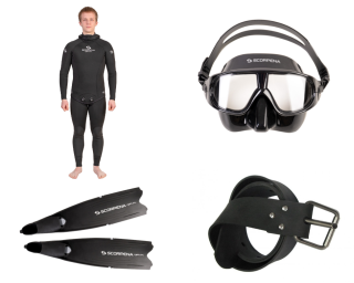 картинка Комплект начинающего фридайвера от магазина DivingWolf