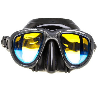 картинка Маска Marlin Hybrid karbon + просветленные стекла от магазина DivingWolf