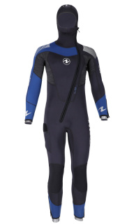 картинка Гидрокостюм для дайвинга Dynaflex 7 мм со шлемом Aqua Lung муж от магазина DivingWolf