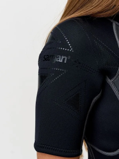 картинка Гидрокостюм Sargan Black Queen shorty lady черный 3 мм от магазина DivingWolf