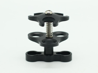 картинка Зажим шаровый KitDive тройной CP-4 от магазина DivingWolf