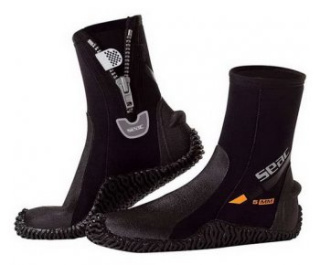 картинка Боты Seac Basic HD неопреновые с молнией 5мм от магазина DivingWolf