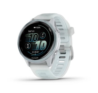 картинка Часы Garmin FORERUNNER 570 42mm Whitestone with Cloud Blue от магазина DivingWolf