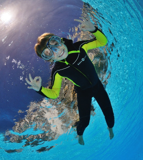 картинка Гидрокостюм Boomerang 5.5 мм, моно, детский от магазина DivingWolf