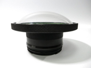 картинка Wide Dome Port 170 + Extension ring 49-Type1, широкоугольный порт 170 мм с кольцом 49-Type1 от магазина DivingWolf