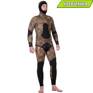 картинка Гидрокостюм Marlin Camoskin Oliva 7мм от магазина DivingWolf