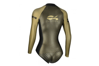 картинка Гидрокостюм C4 Aurea Springsuit woman 2 мм, с рукавами магазин DivingWolf- являющийся официальным дистрибьютором в России  картинка Гидрокостюм C4 Aurea Springsuit woman 2 мм, с рукавами от магазина DivingWolf