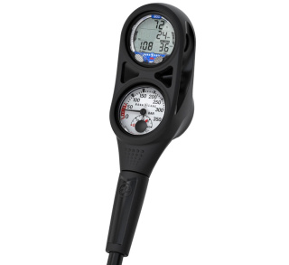 картинка Декомпрессиметр i300 на консоли с манометром от магазина DivingWolf