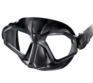 картинка Маска Piranha, черный силикон от магазина DivingWolf