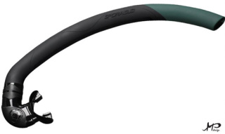 картинка Трубка BREEZE, черный силикон от магазина DivingWolf