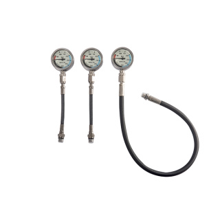 картинка Манометр Mares XR диаметр 52 мм с резиновым шлангом 56 см от магазина DivingWolf