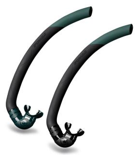 картинка Трубка BREEZE, черный силикон от магазина DivingWolf