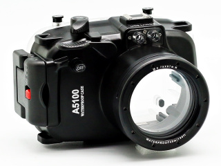 картинка Meikon A5100 16-50 подводный бокс для Sony Alpha A5100 Kit + 16-50 мм от магазина DivingWolf