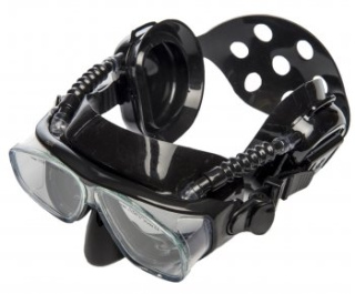 картинка Маска с ушами Pro Ear черный силикон ME-67 от магазина DivingWolf