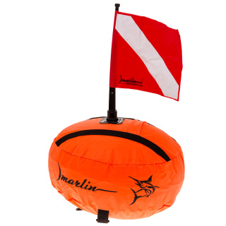 картинка Буй Marlin Ellipse Orange от магазина DivingWolf