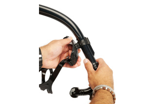 картинка Трубка Seac Sub Frontal Mesu Black/Yellow от магазина DivingWolf