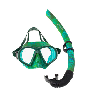 картинка Трубка Marlin Classic Camo Green от магазина DivingWolf