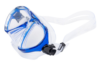 картинка Набор Salvimar маска FRANCY и трубка TORNADO цвет голубой от магазина DivingWolf