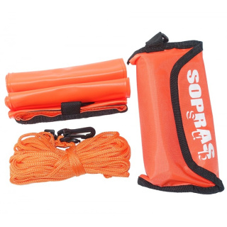 картинка Буй Soprassub декомпрессионный оранжевый, 130х16 см от магазина DivingWolf