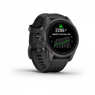картинка Часы Garmin EPIX PRO (Gen 2) Sapphire Edition 42 мм, титановый, угольно-серый, DLC, черный ремешок от магазина DivingWolf