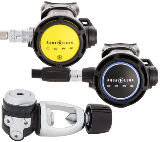 картинка Комплект регулятор CORE ACD + октопус CORE Aqua Lung от магазина DivingWolf