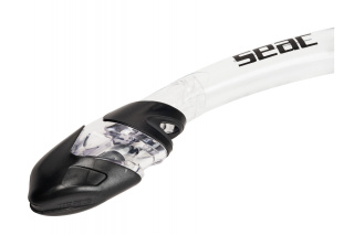 картинка Трубка SEAC SUB TRIBE DRY CLEAR/BLACK от магазина DivingWolf