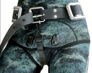 картинка Брасовый ремень для грузового пояса Sporasub с быстросъемной пряжкой от магазина DivingWolf