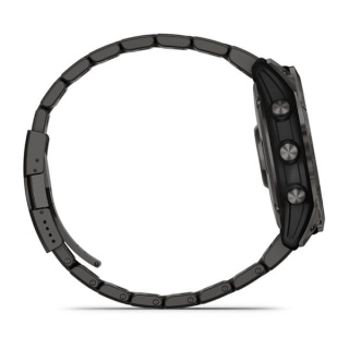 картинка Часы Garmin FENIX 7X Sapphire Solar титановый угольно-серый DLC с угольно-серым титановым DLC браслетом от магазина DivingWolf