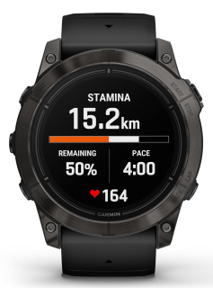 картинка Часы Garmin EPIX Pro (Gen 2) Sapphire Edition 51 мм,, титановый угольно-серый, DLC, черный силиконовый ремешок от магазина DivingWolf