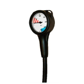 картинка Манометр COMPACT, 300 Bar, шланг 800мм от магазина DivingWolf