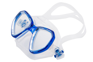 картинка Набор Salvimar маска MORPHEUS и трубка TIME SPLASH цвет голубой от магазина DivingWolf